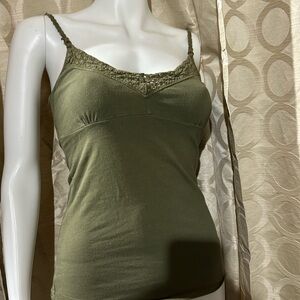 American eagle medium green tank top